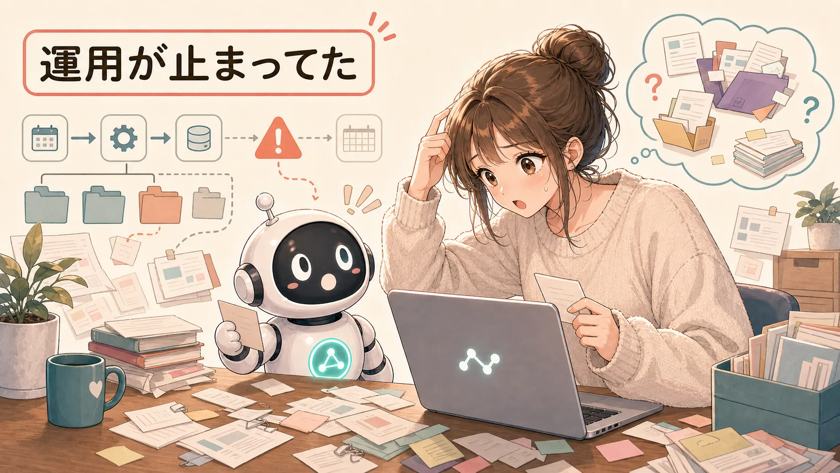 運用が止まってた