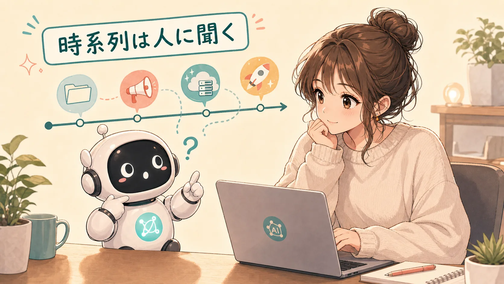 時系列は人に聞く