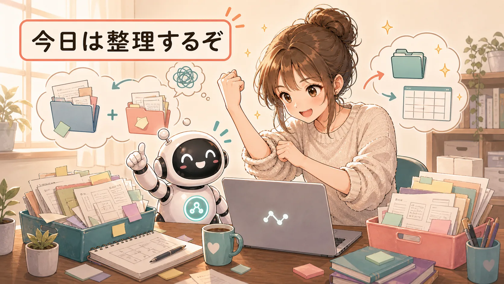 今日は整理するぞ