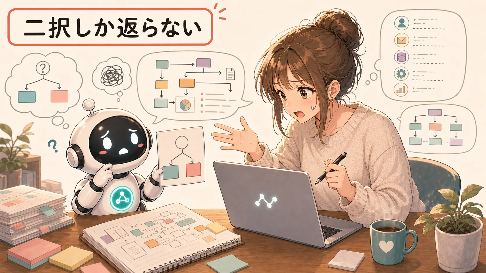 二択しか返らない