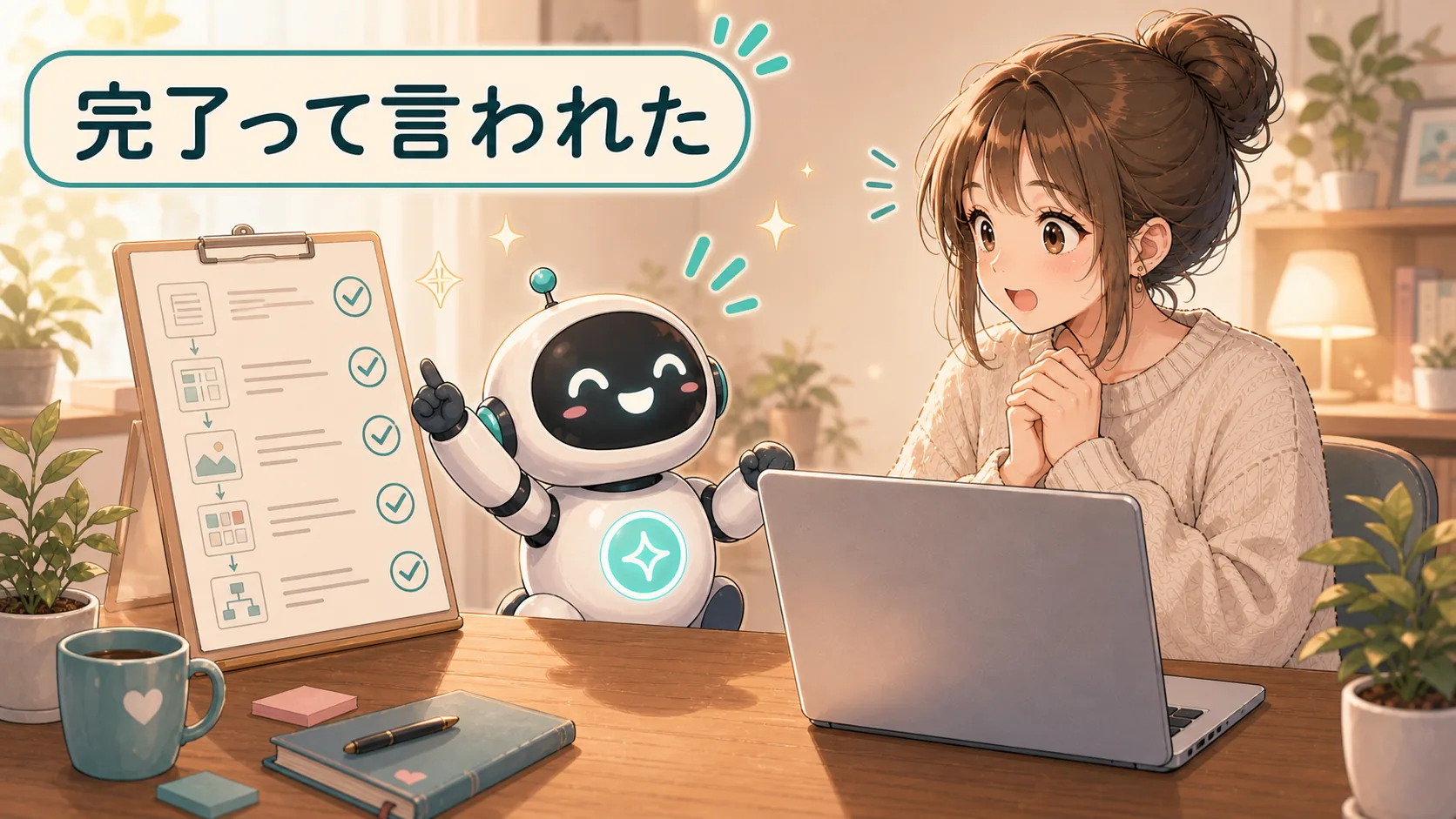 完了って言われた