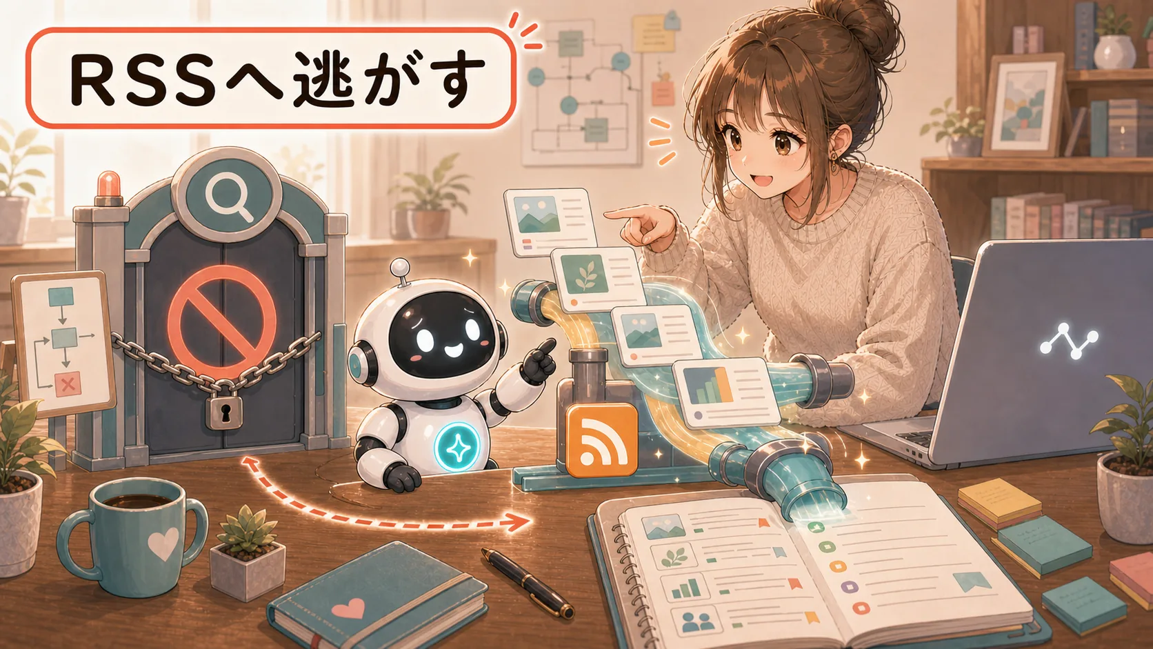 RSSへ逃がす