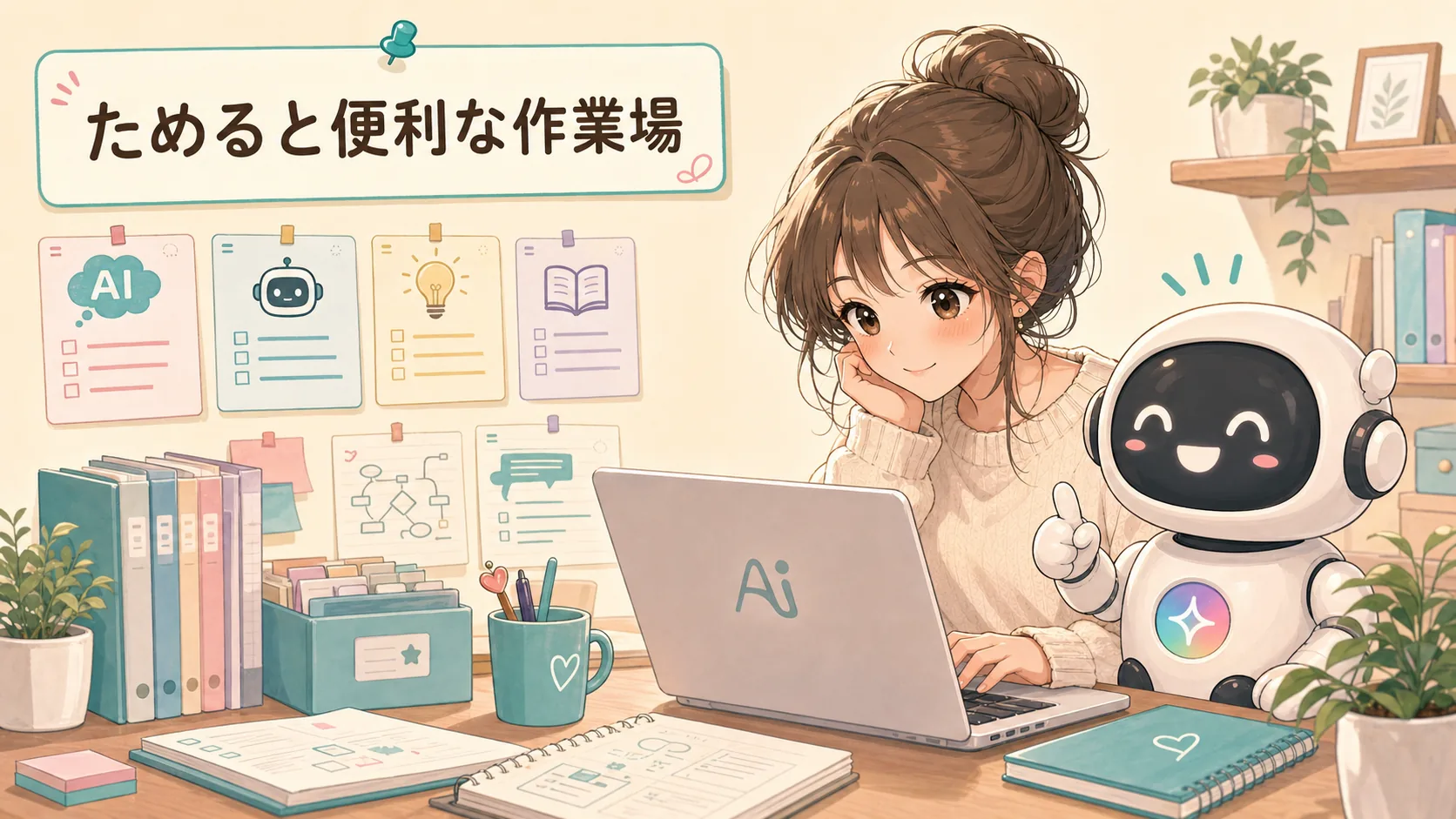 ためると便利な作業場