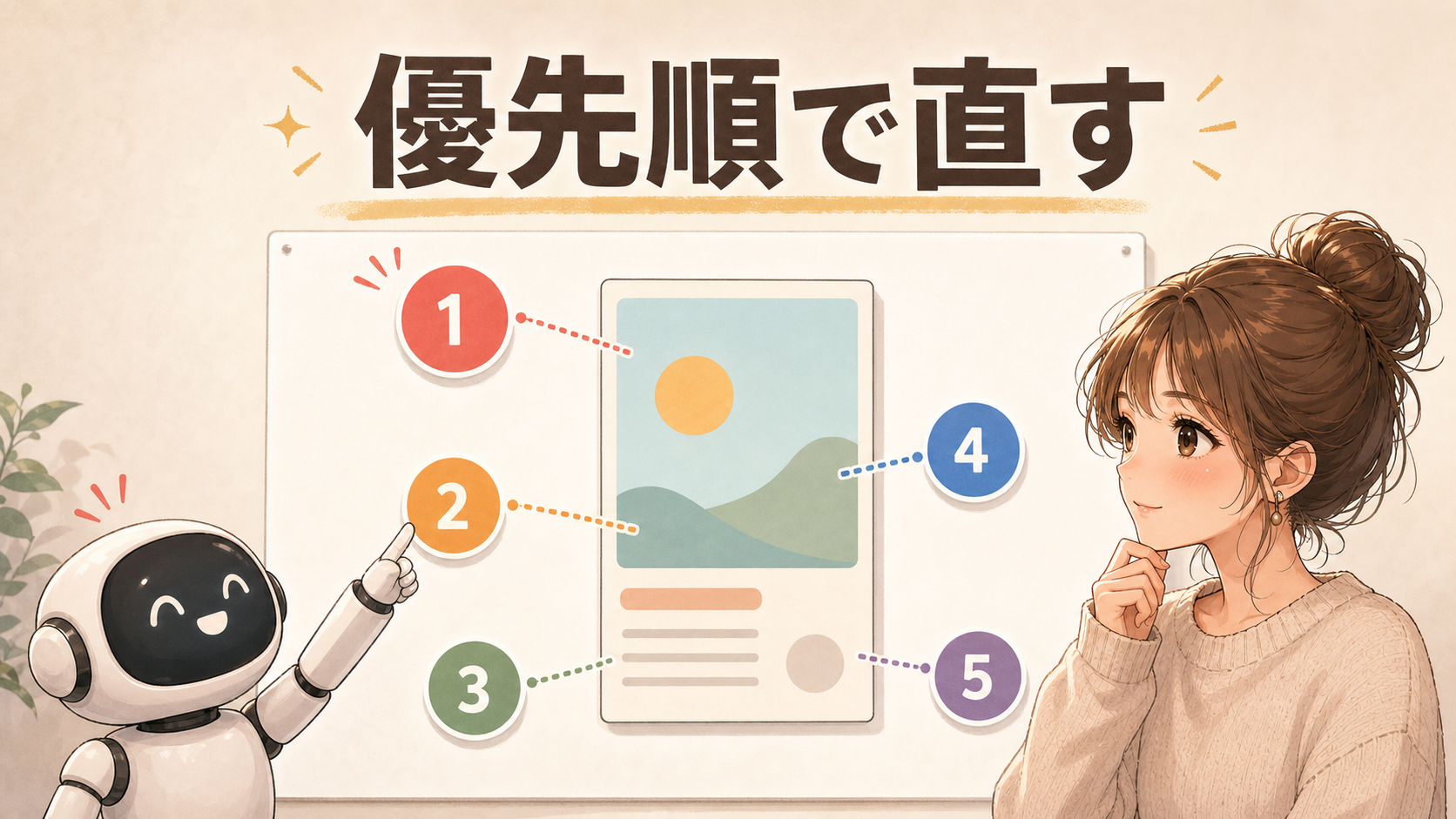 優先順で直す