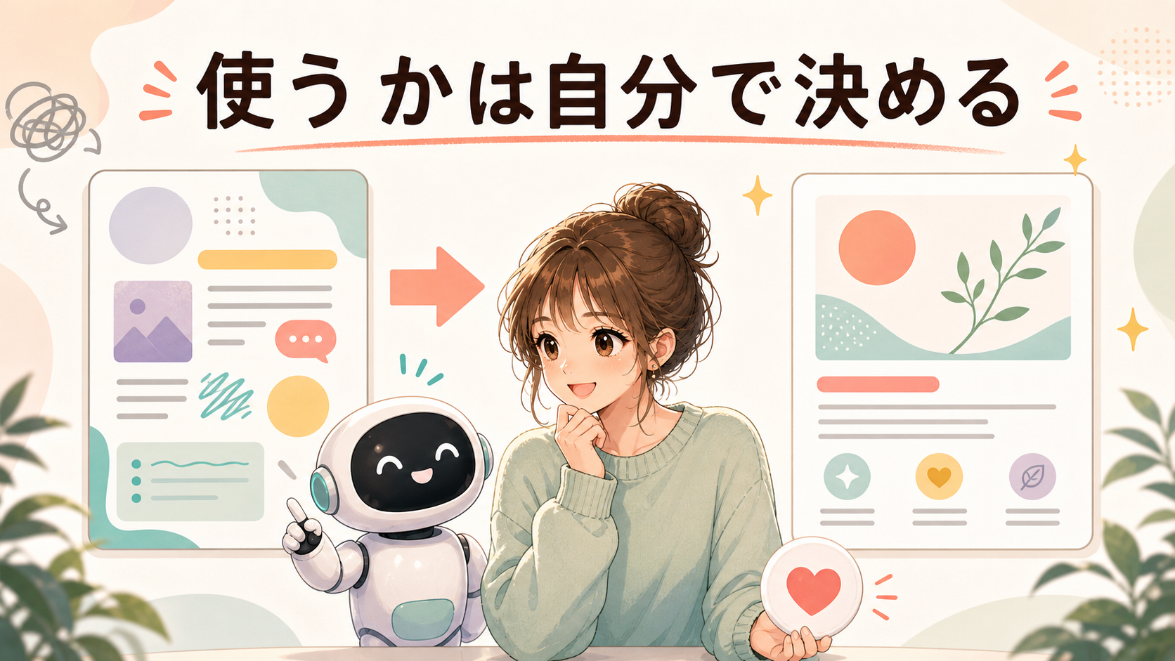 使うかは自分で決める