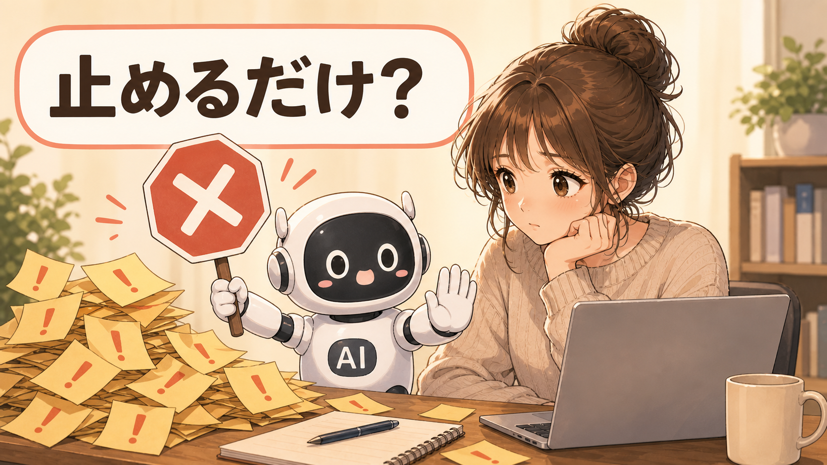 AIレビューは止める側に寄りやすい