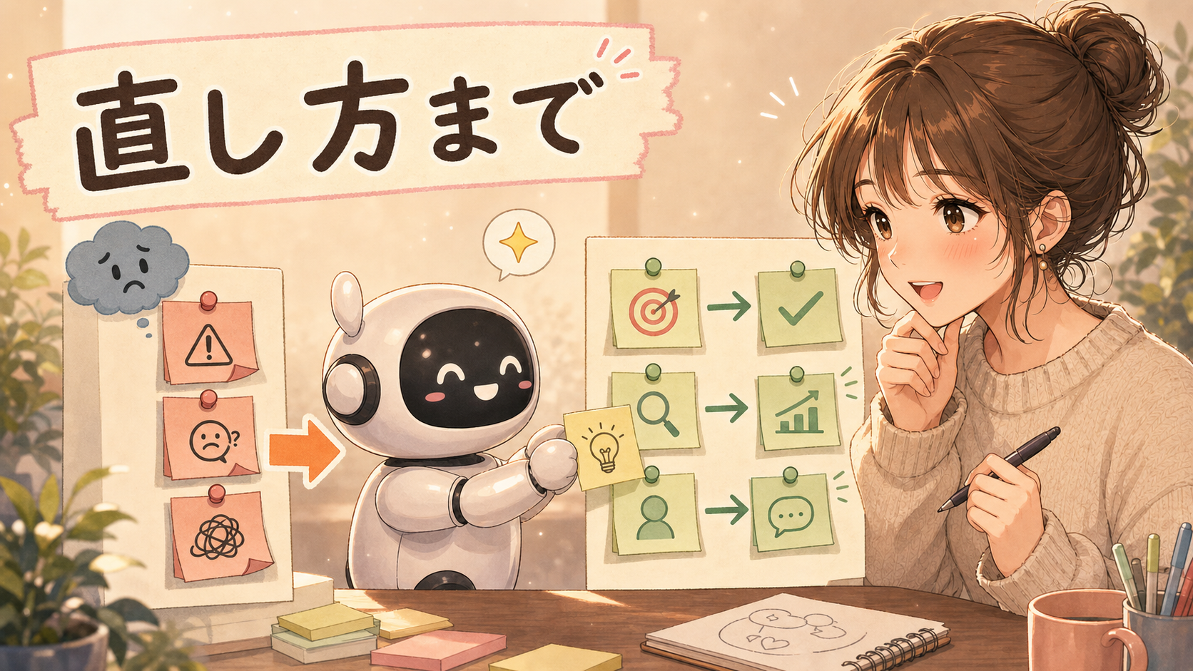 改善案までセットにする