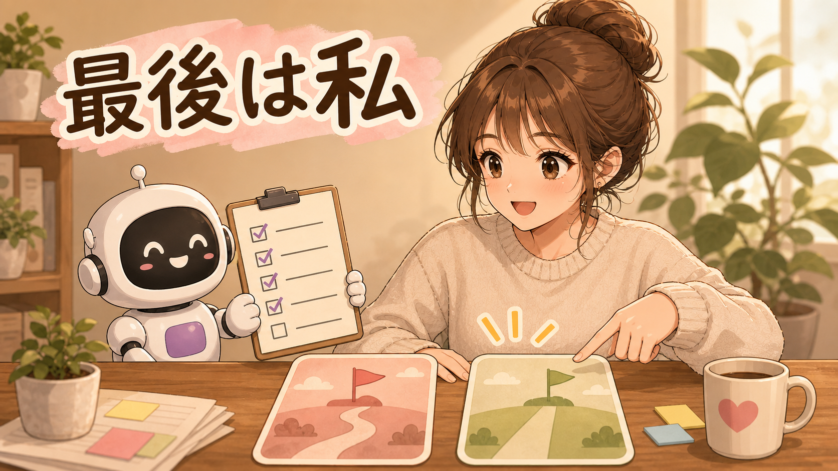 最終判断は人間が持つ