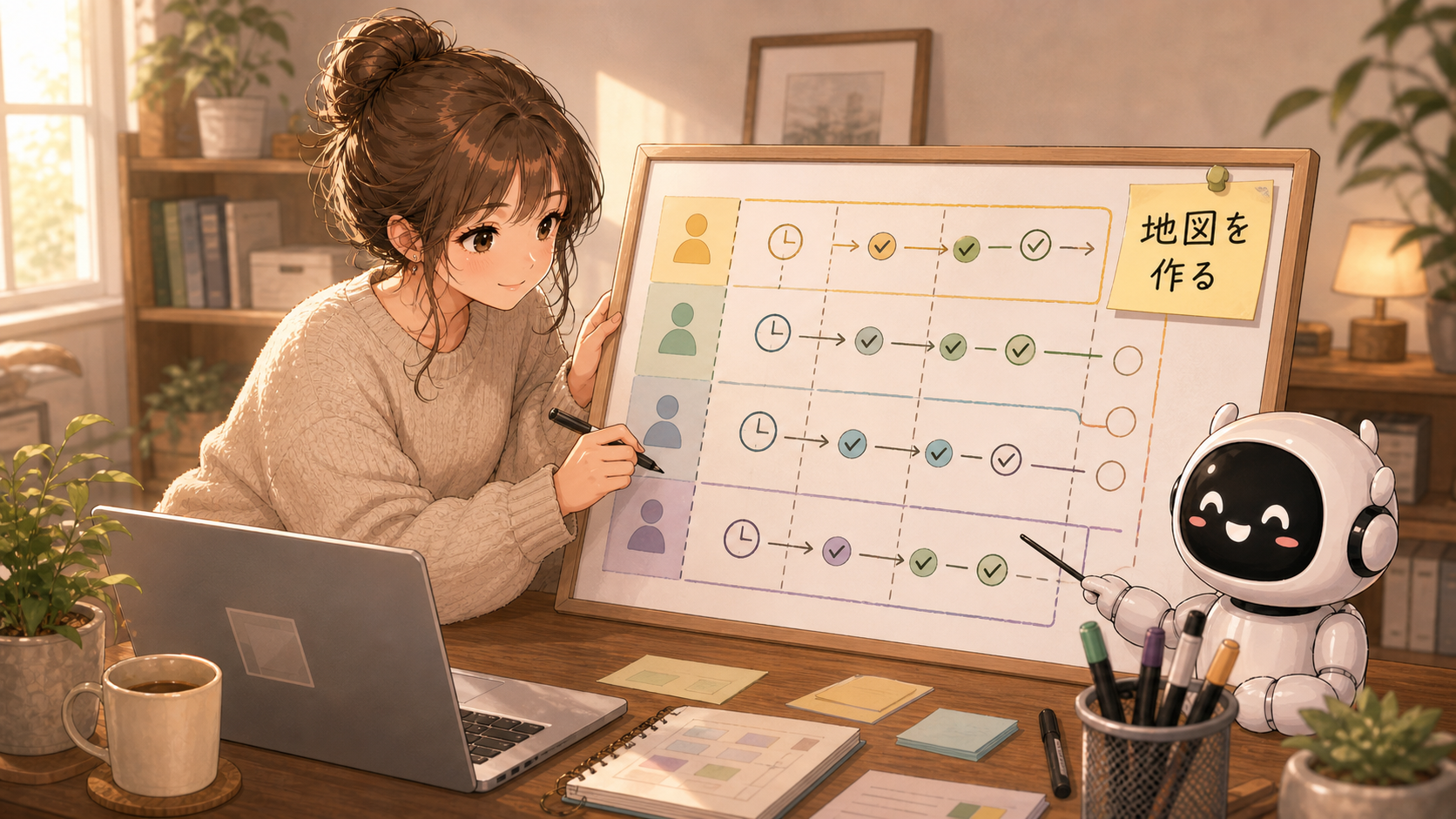 自動化の地図を作る