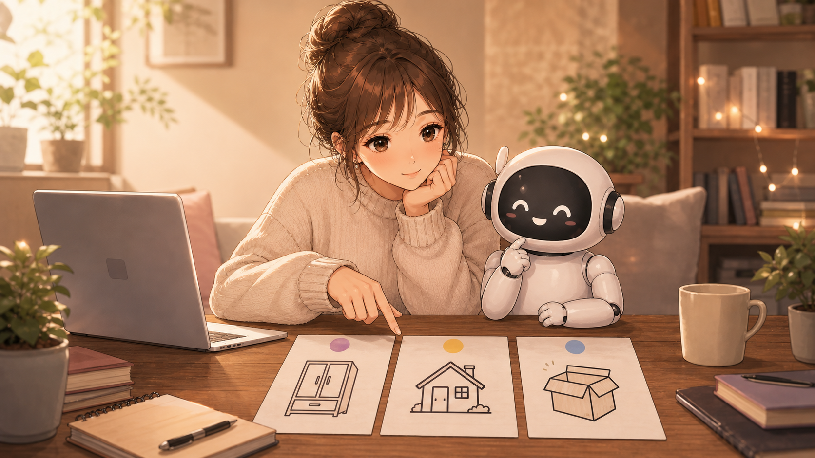 3つの入口案を比較する