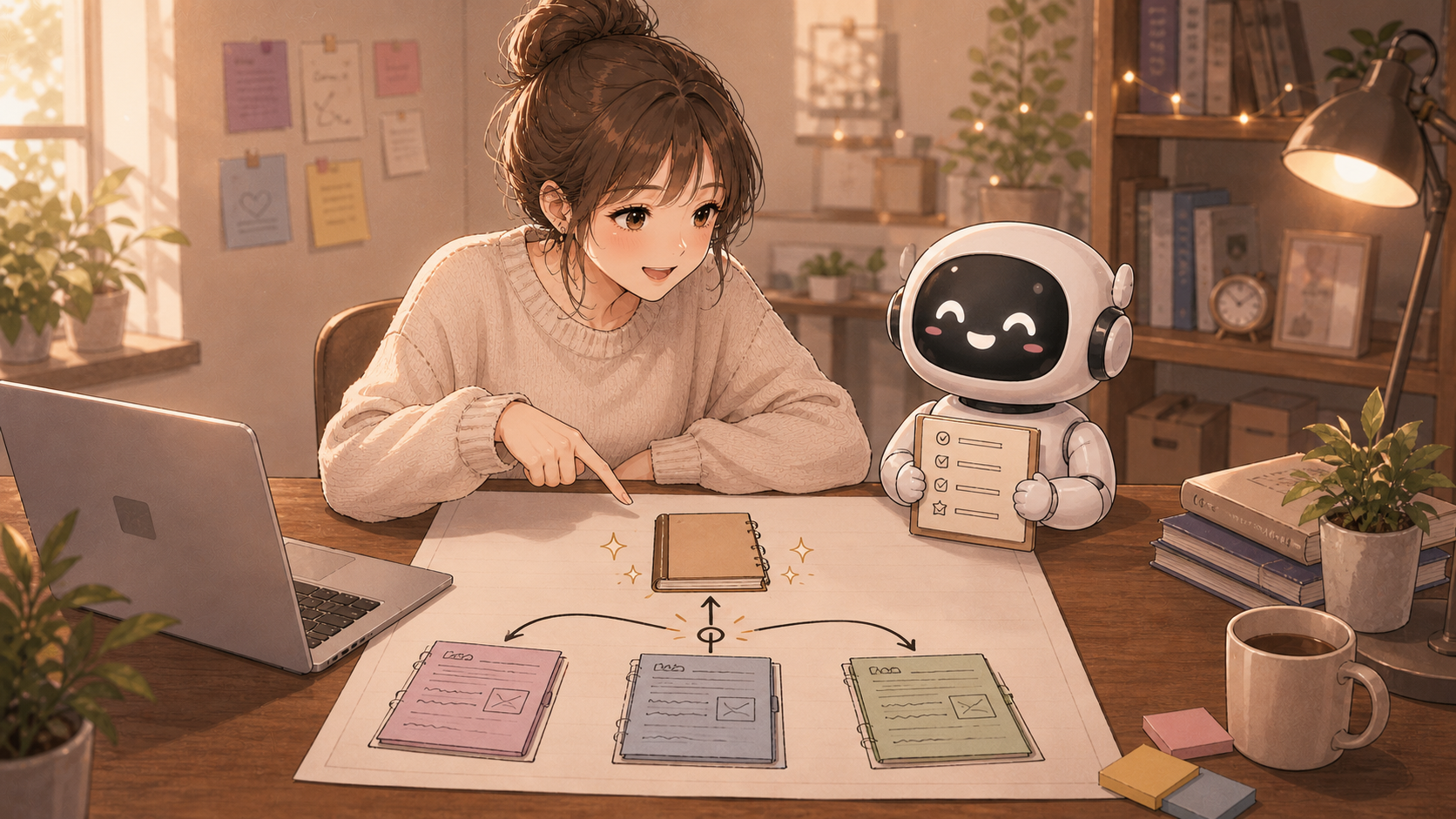 3案から正本へ戻す流れ