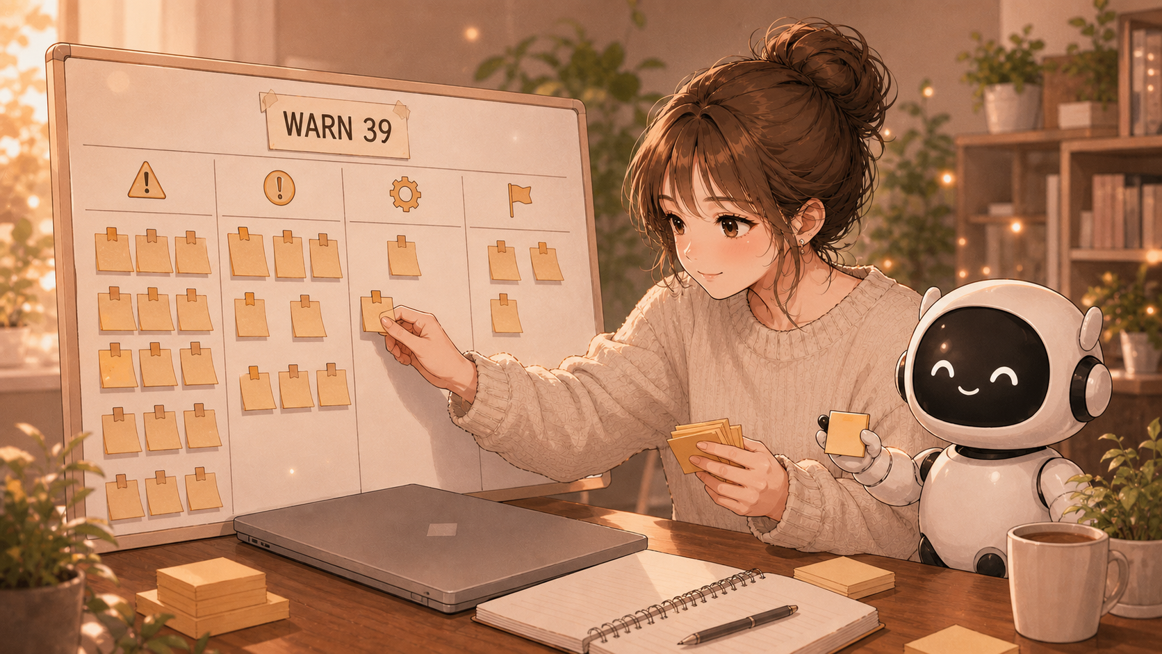 WARN 39件を分類する
