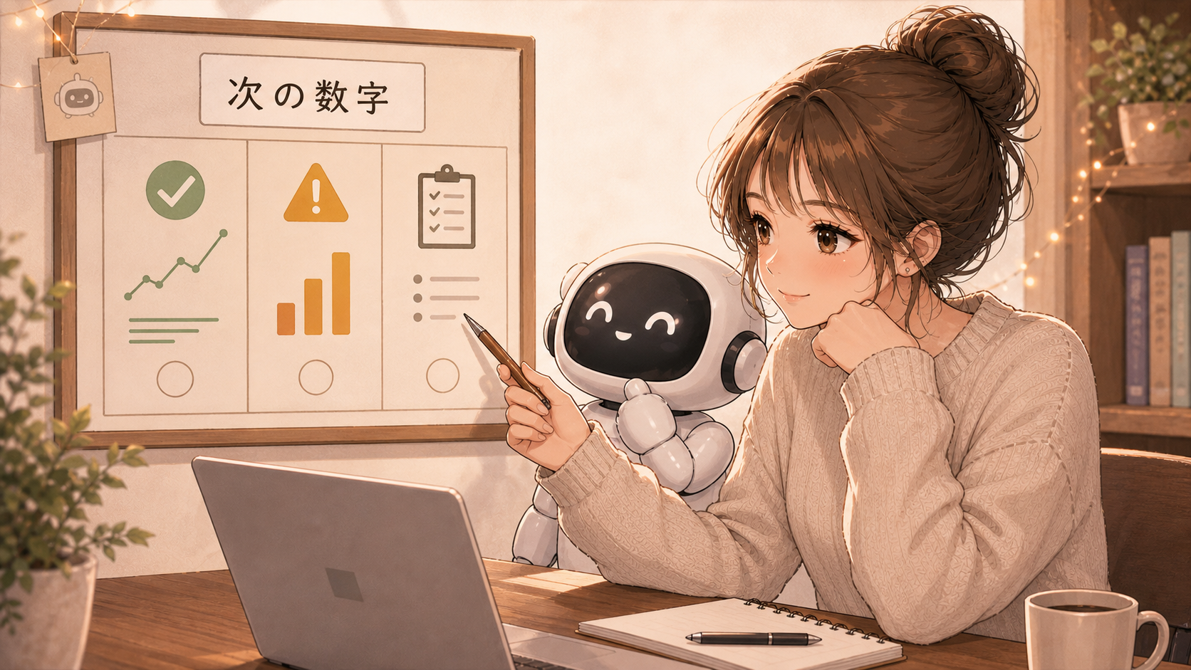 次に見る数字を決める