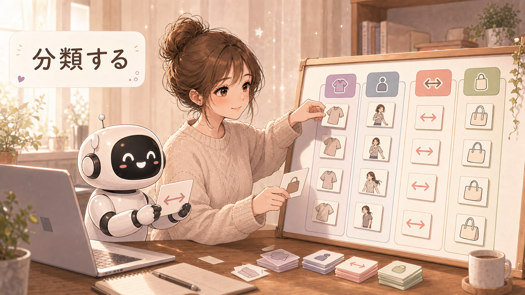分類する