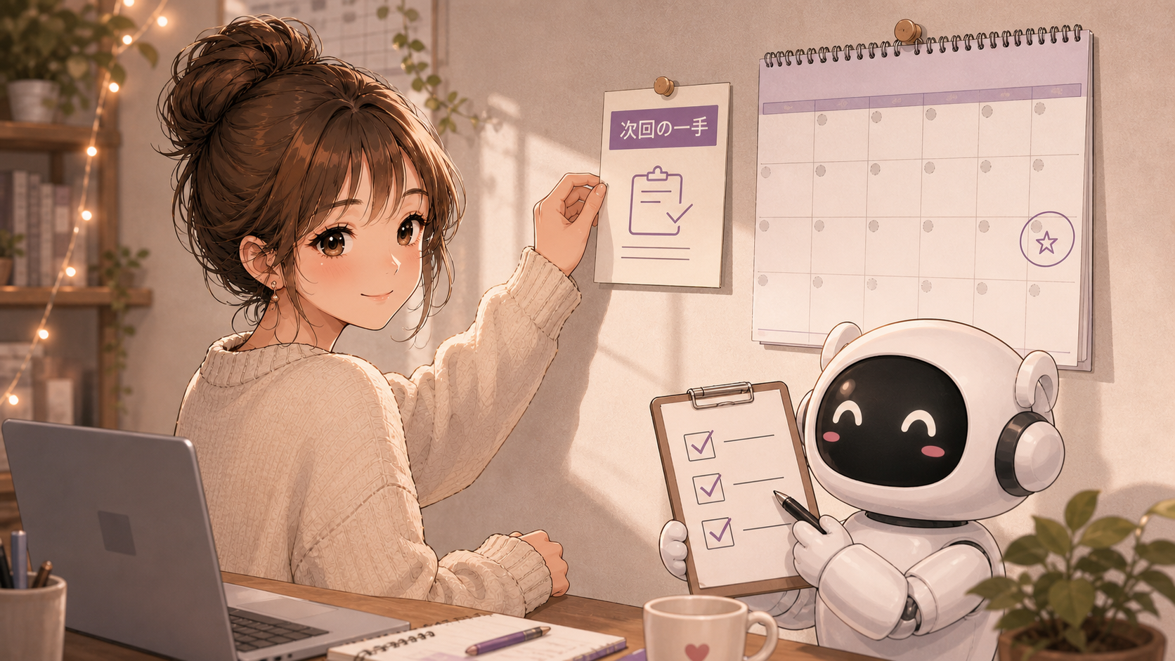 次回の一手をカードに残す作業場