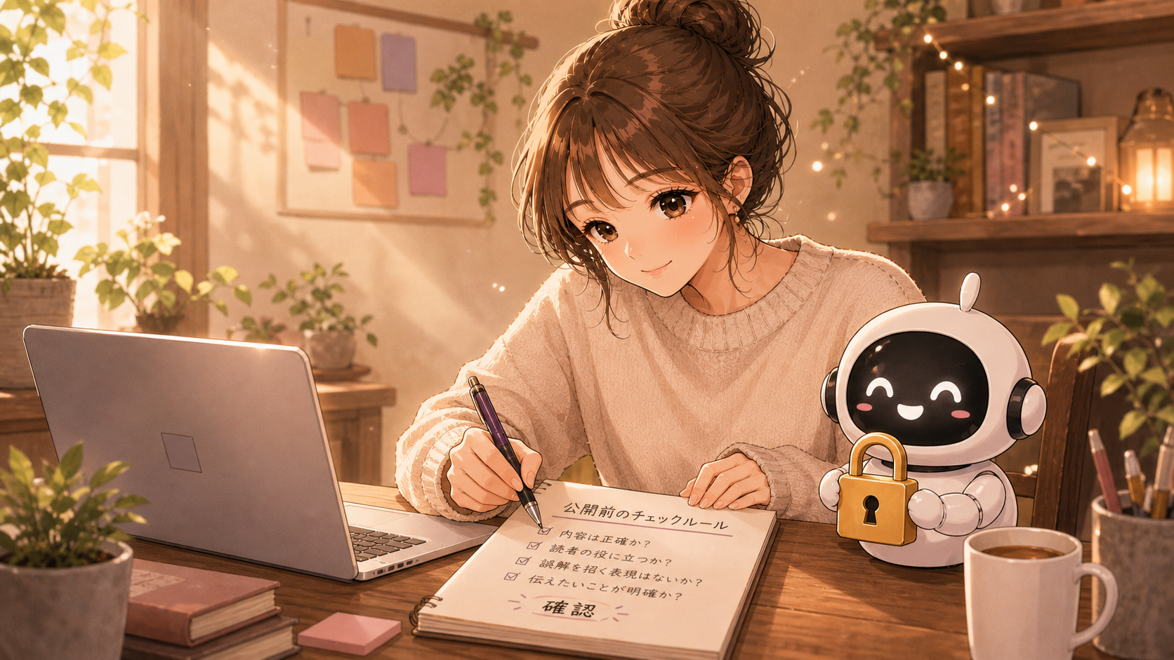 確認ルールを書き残す作業場