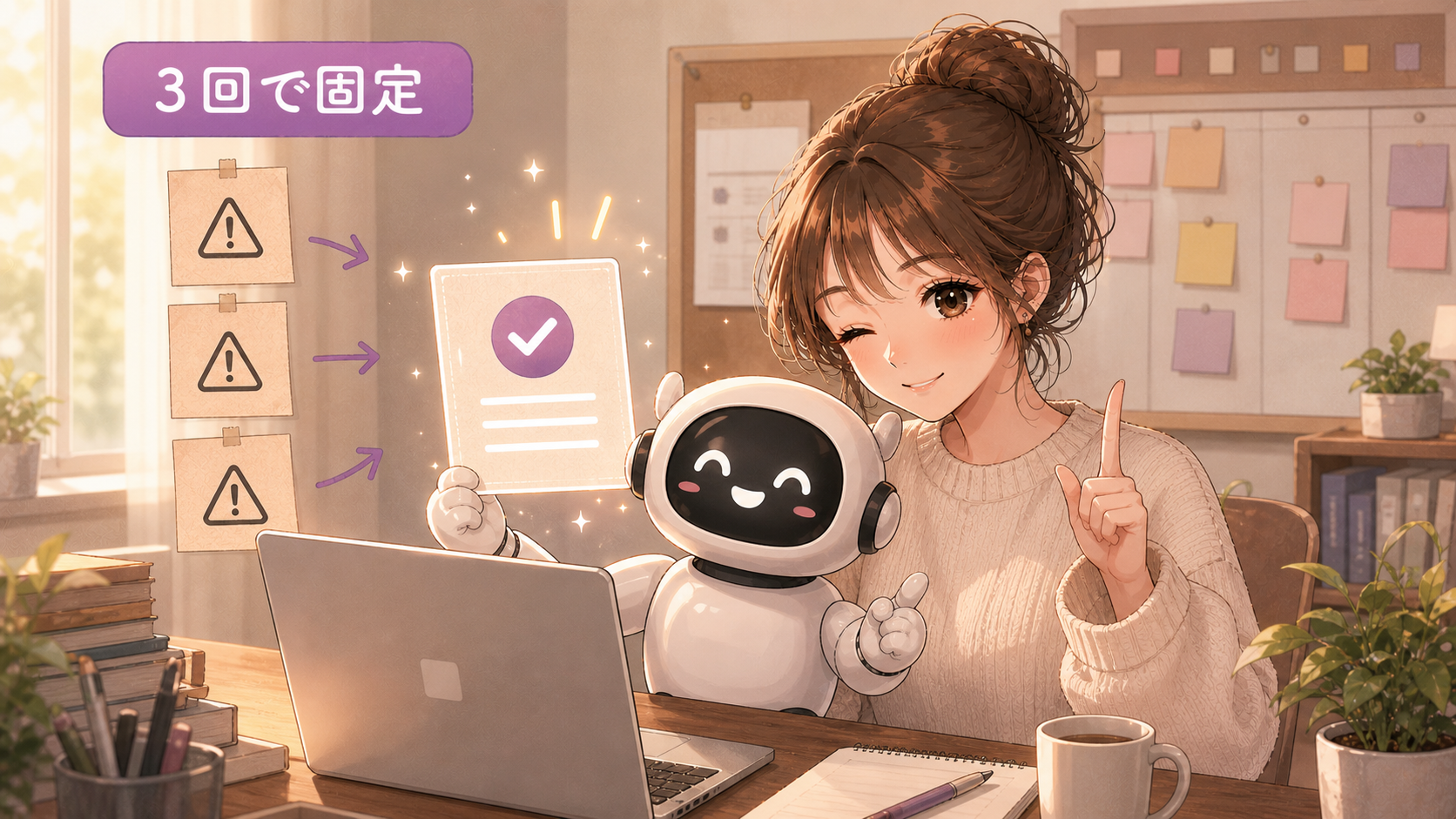 三回のズレを次回ルールへ固定する